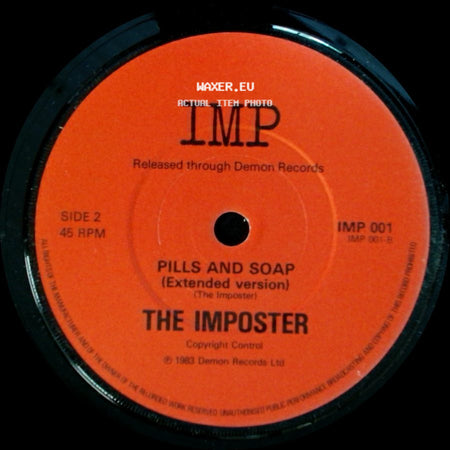 The Imposter - Pills And Soap / Pills And Soap (Extended Version) side B