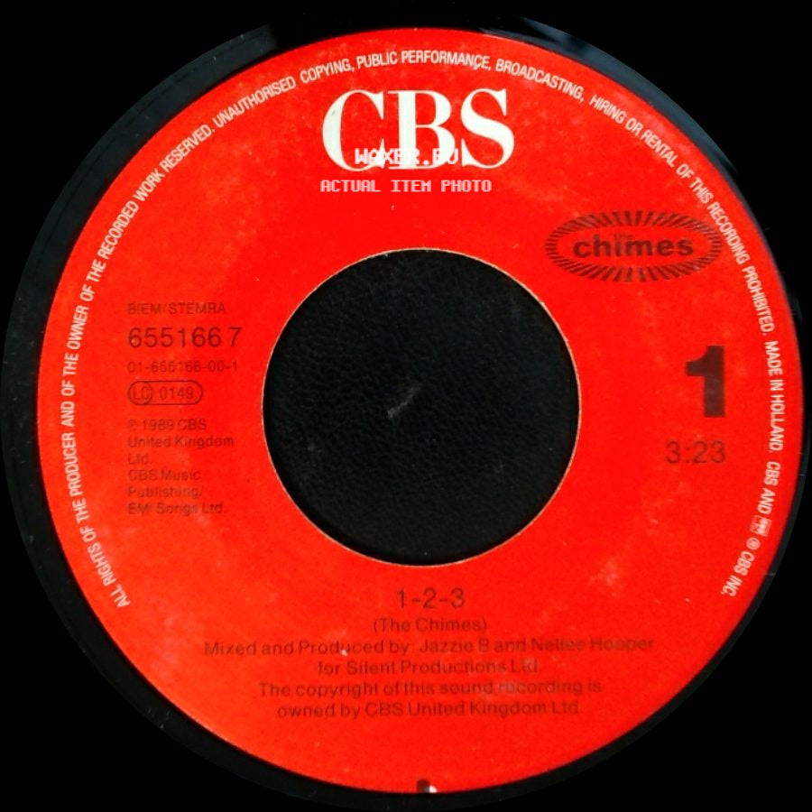 The Chimes - 1-2-3 / Underestimate side A
