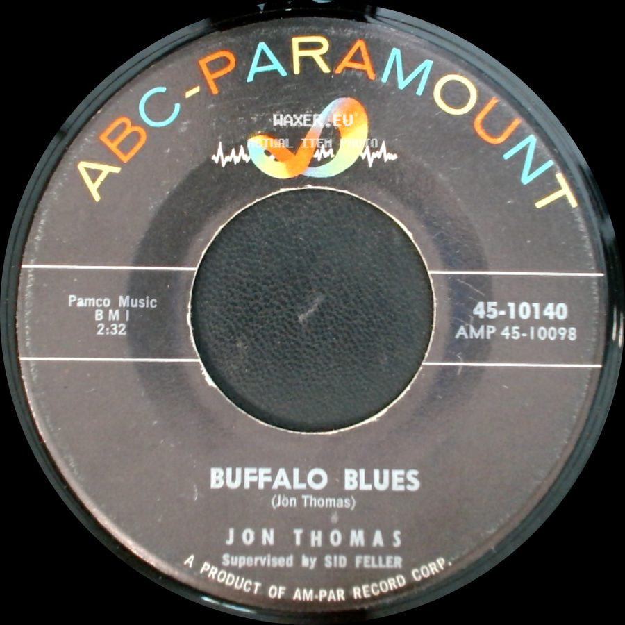 Jon Thomas - Buffalo Blues / Hey, Hey, Baby! side A