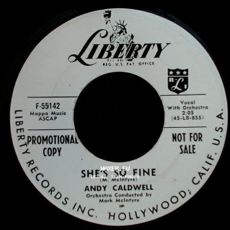 Andy Caldwell - She's So Fine / Tell Me side A