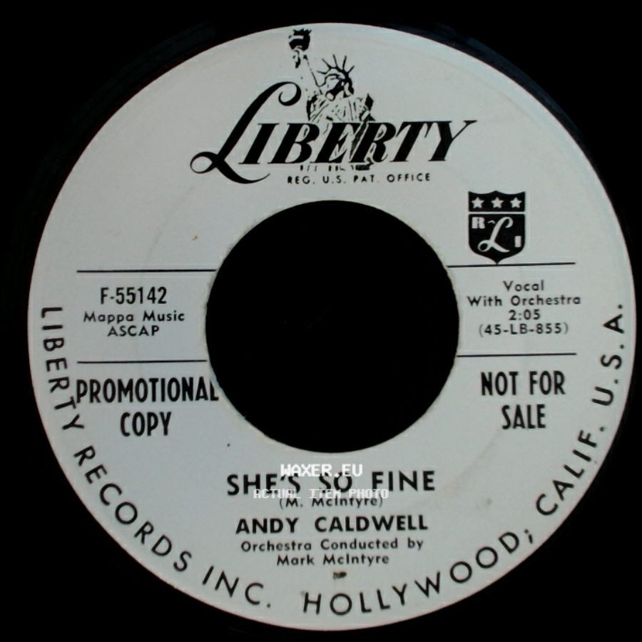 Andy Caldwell - She's So Fine / Tell Me side A