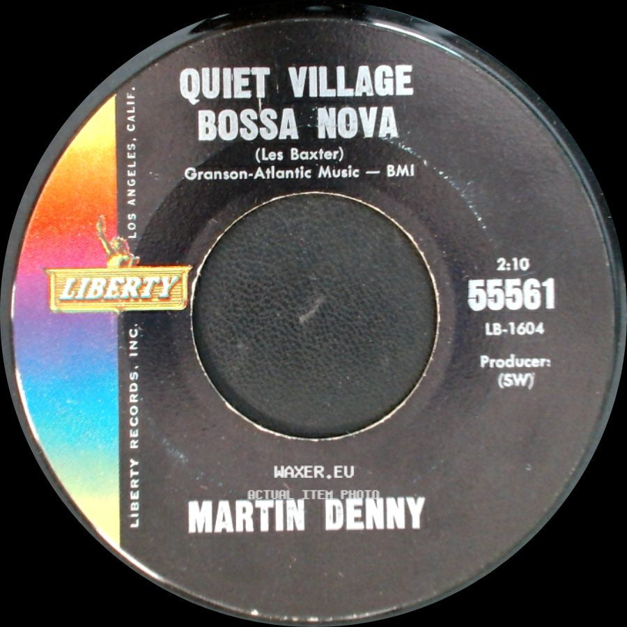 Martin Denny - Quiet Village Bossa Nova / Strawberry Tree side A