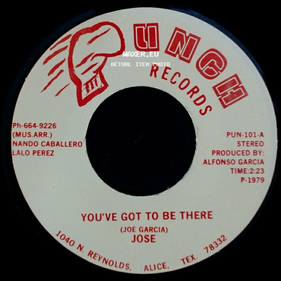 Jose - Lets Pretend / You've Got To Be There side B