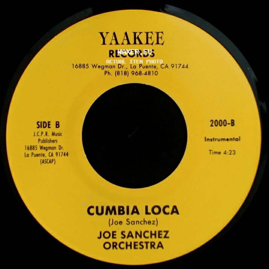 Joe Sanchez Orchestra - Tragic / Cumbia Loca side B