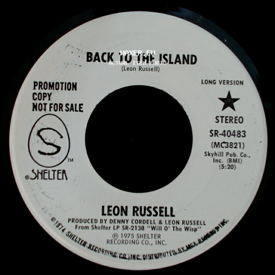 Leon Russell - Back To The Island / Back To The Island side A