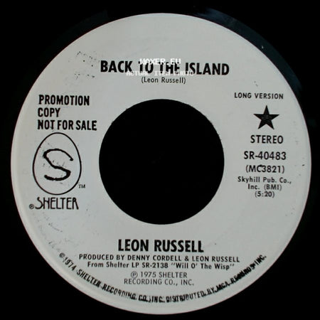 Leon Russell - Back To The Island / Back To The Island side A