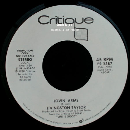 Livingston Taylor - Lovin' Arms / Lovin' Arms side B