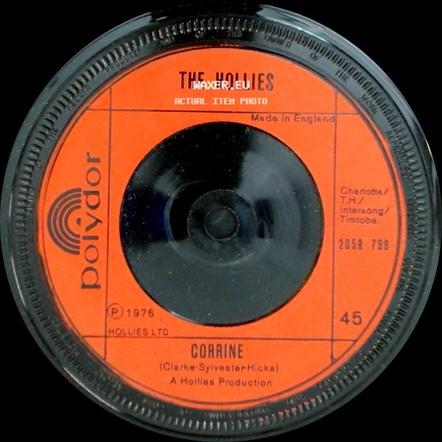 The Hollies - Wiggle That Wotsit / Corrine side B