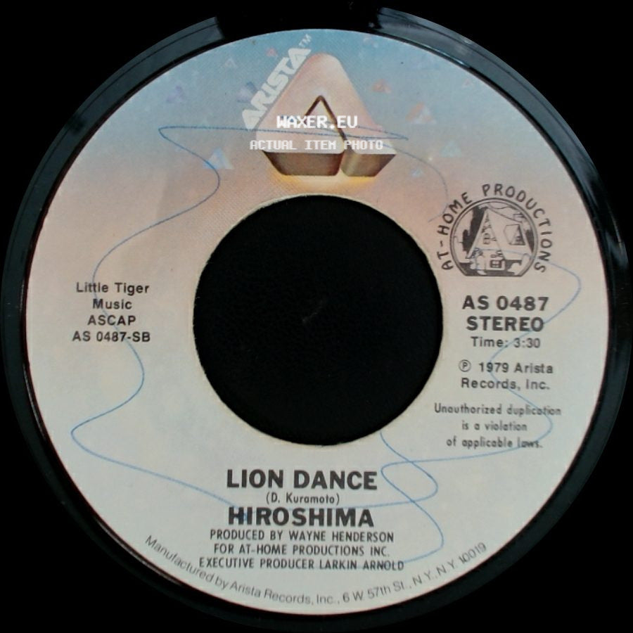 Hiroshima - Lion Dance / Roomful Of Mirrors side A