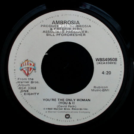 Ambrosia - You're The Only Woman (You & I) / Shape I'm In side A