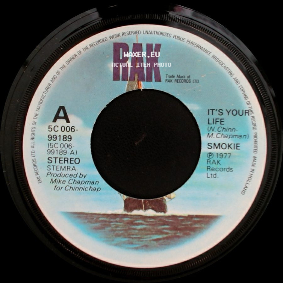 Smokie - It's Your Life / Now You Think You Know side A