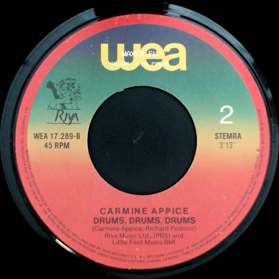 Carmine Appice - Drums, Drums, Drums / Be My Baby side A