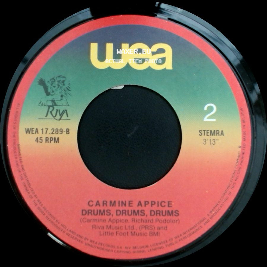 Carmine Appice - Drums, Drums, Drums / Be My Baby side A
