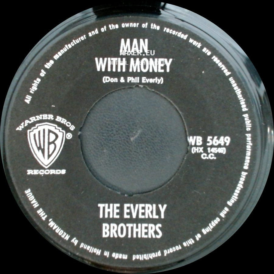 The Everly Brothers - Man With Money / Love Is Strange side A