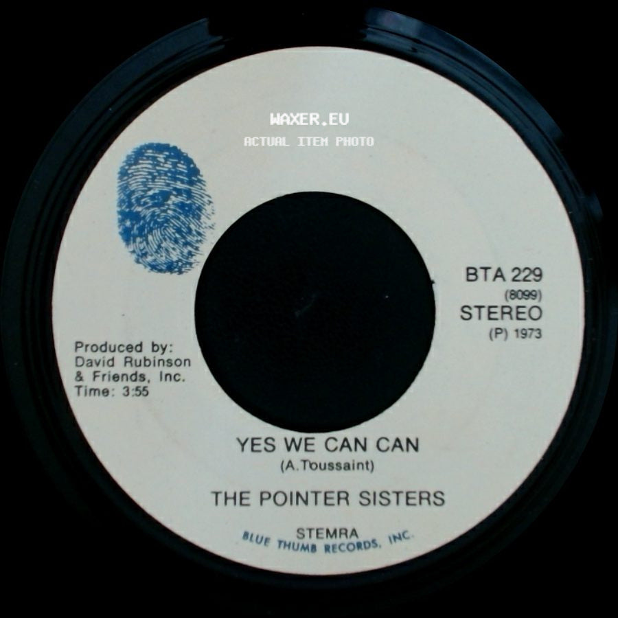 The Pointer Sisters - Yes We Can Can / Jada side A