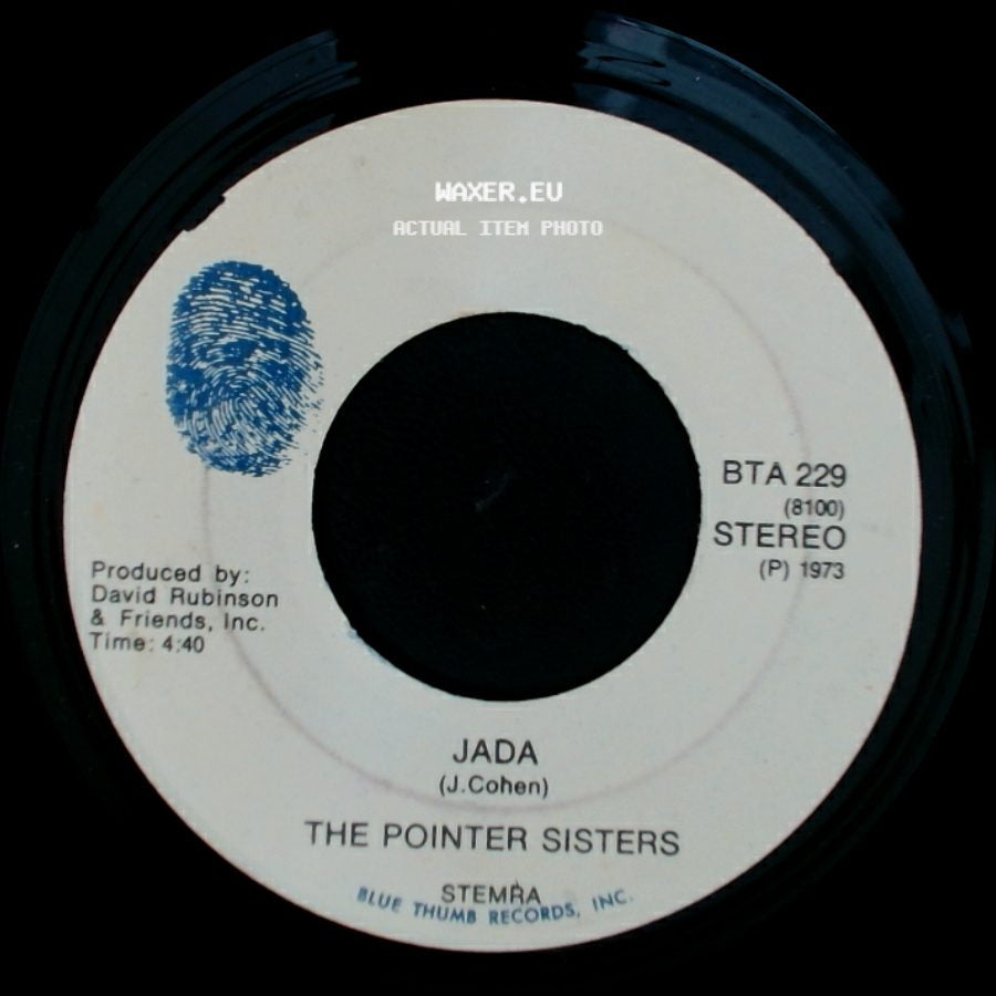 The Pointer Sisters - Yes We Can Can / Jada side B