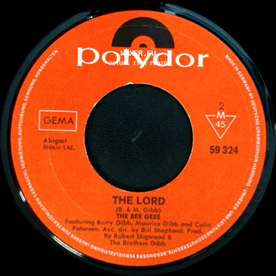 The Bee Gees - Don't Forget To Remember / The Lord side B