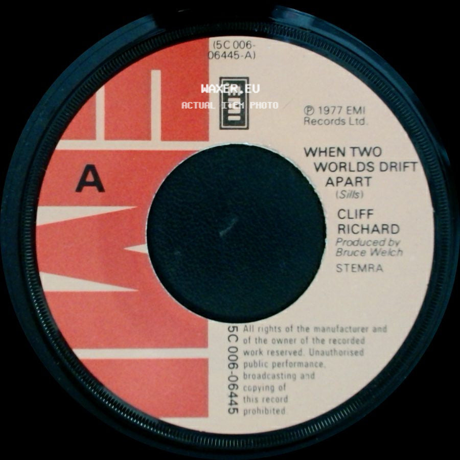 Cliff Richard - When Two Worlds Drift Apart / That's Why I Love You side A