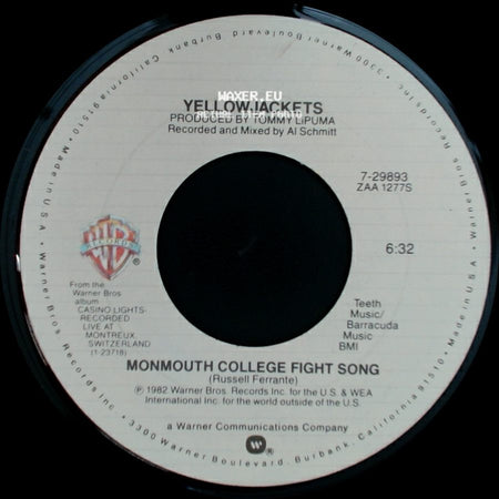 Al Jarreau And Randy Crawford / Yellowjackets - Your Precious Love / Monmouth College Fight Song side B
