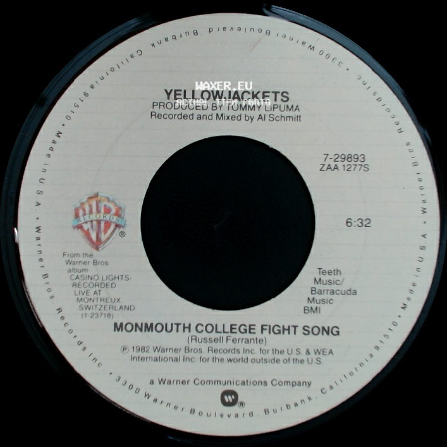Al Jarreau And Randy Crawford / Yellowjackets - Your Precious Love / Monmouth College Fight Song side B
