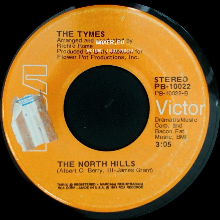 The Tymes - The North Hills / You Little Trustmaker side A