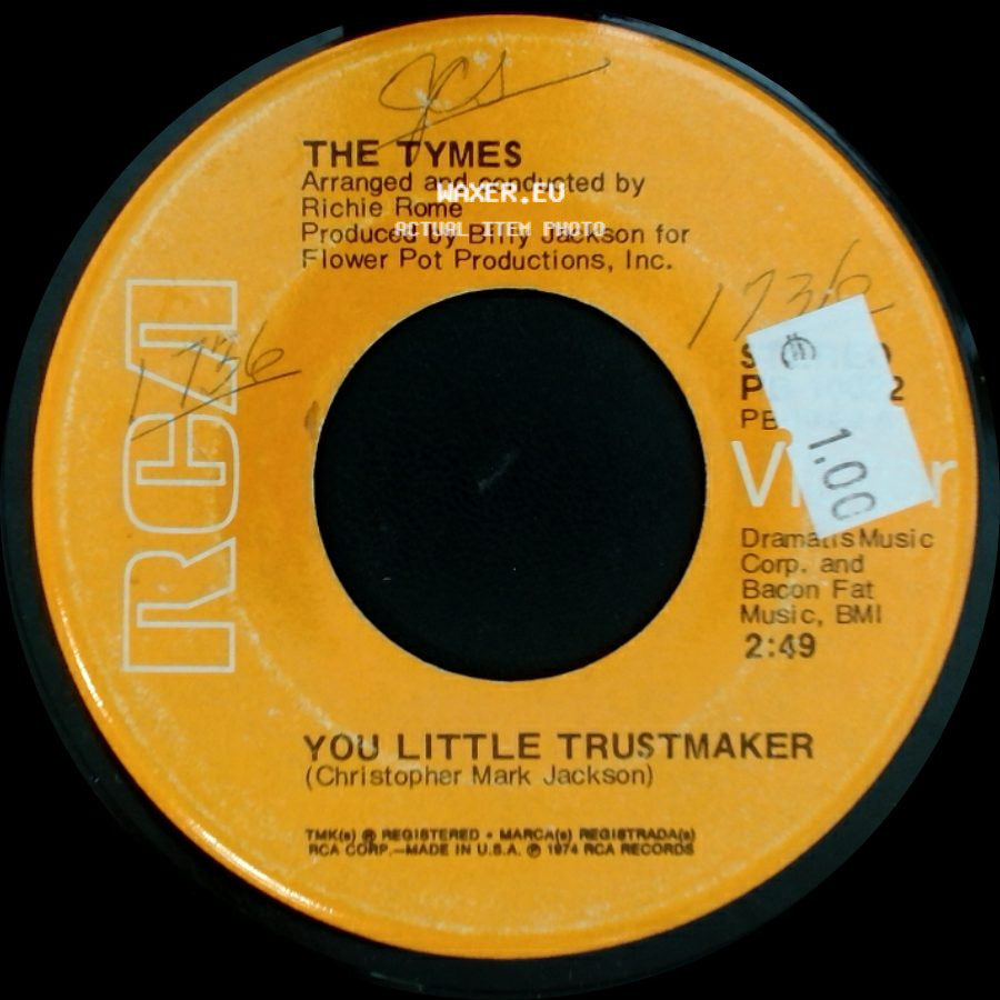 The Tymes - The North Hills / You Little Trustmaker side B