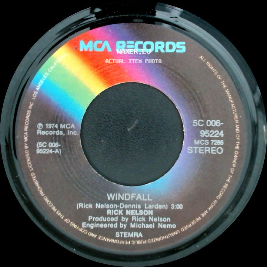 Rick Nelson - Legacy / Windfall side B