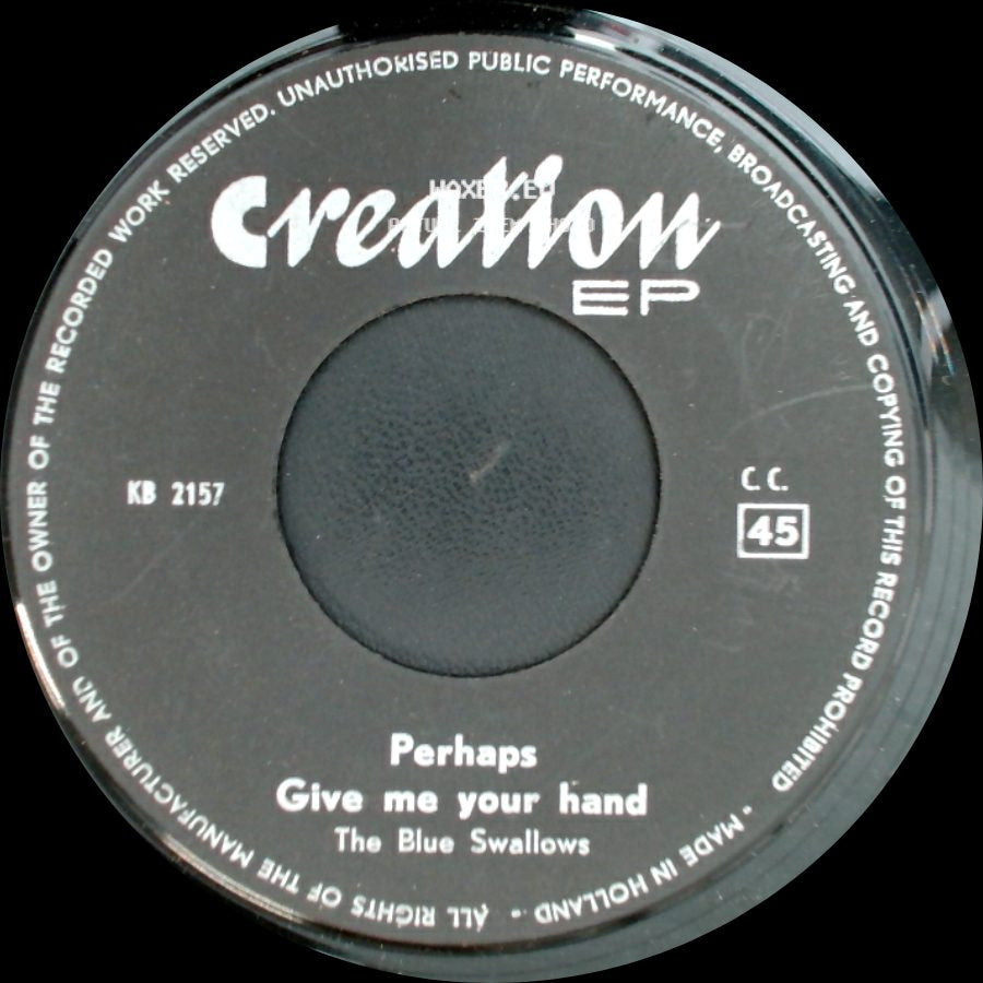 The Blue Swallows - Perhaps Give Me Your Hand / My Theme / Go Away side A