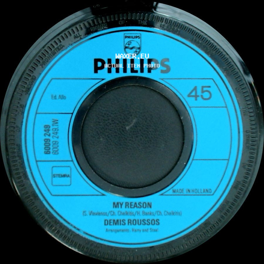 Demis Roussos - My Reason / When I'm A Kid side A