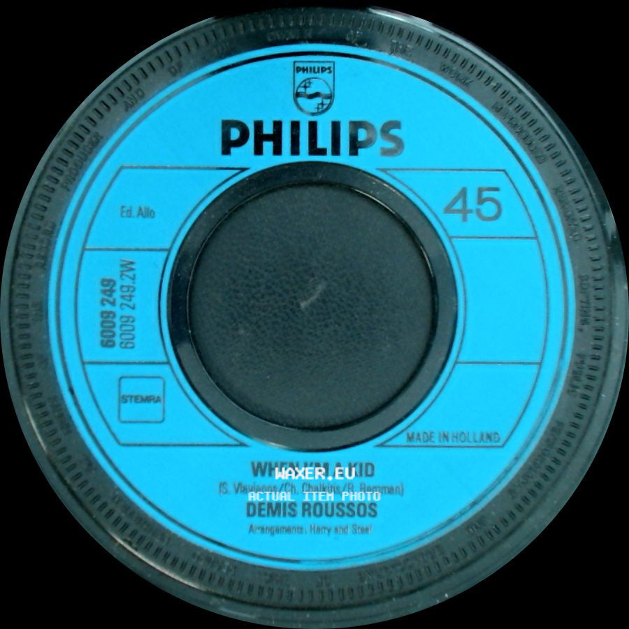 Demis Roussos - My Reason / When I'm A Kid side B