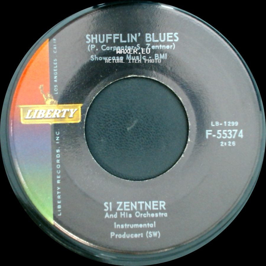 Si Zentner And His Orchestra - Shufflin' Blues / Up A Lazy River side A