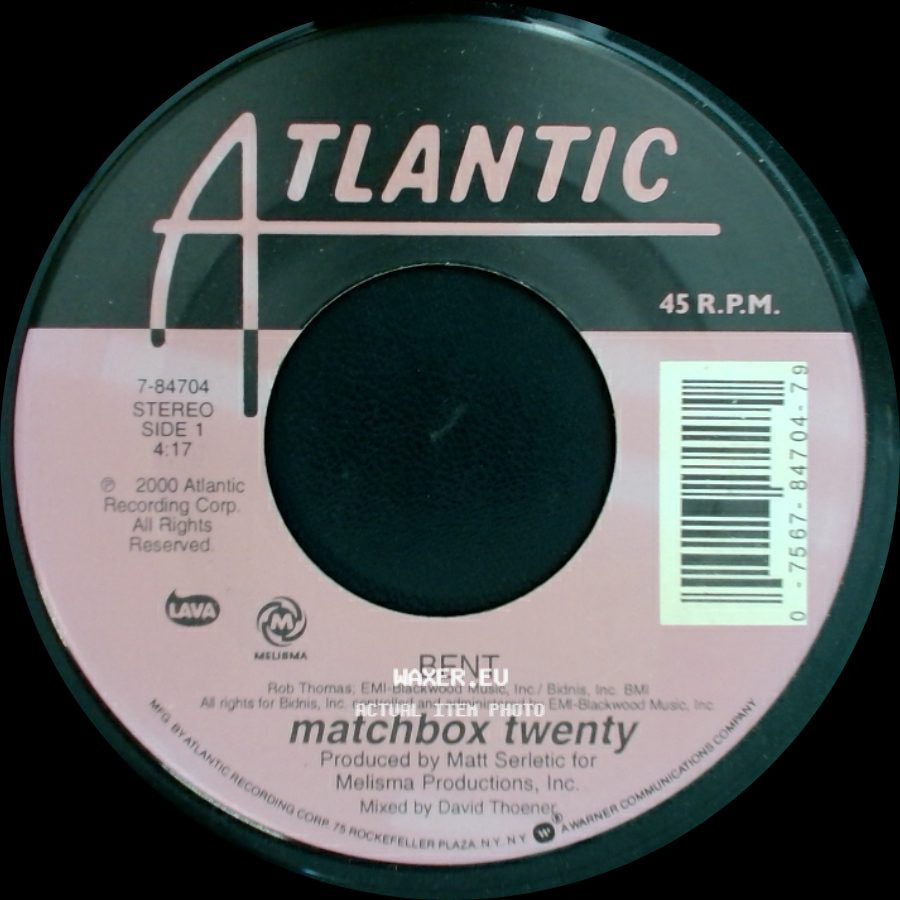 Matchbox Twenty - Bent / Push (Acoustic) side A