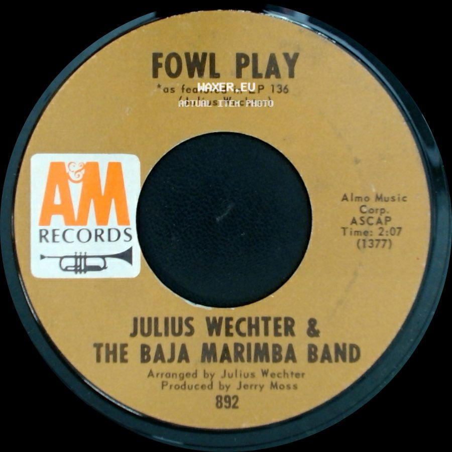 Julius Wechter & The Baja Marimba Band - Fowl Play / Sounds Of Silence side A