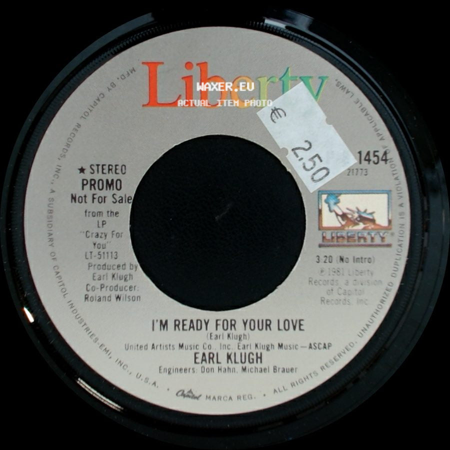 Earl Klugh - I'm Ready For Your Love / I'm Ready For Your Love side A