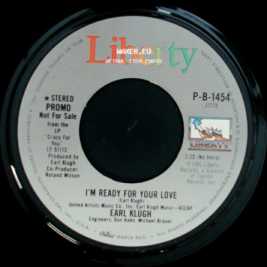Earl Klugh - I'm Ready For Your Love / I'm Ready For Your Love side B