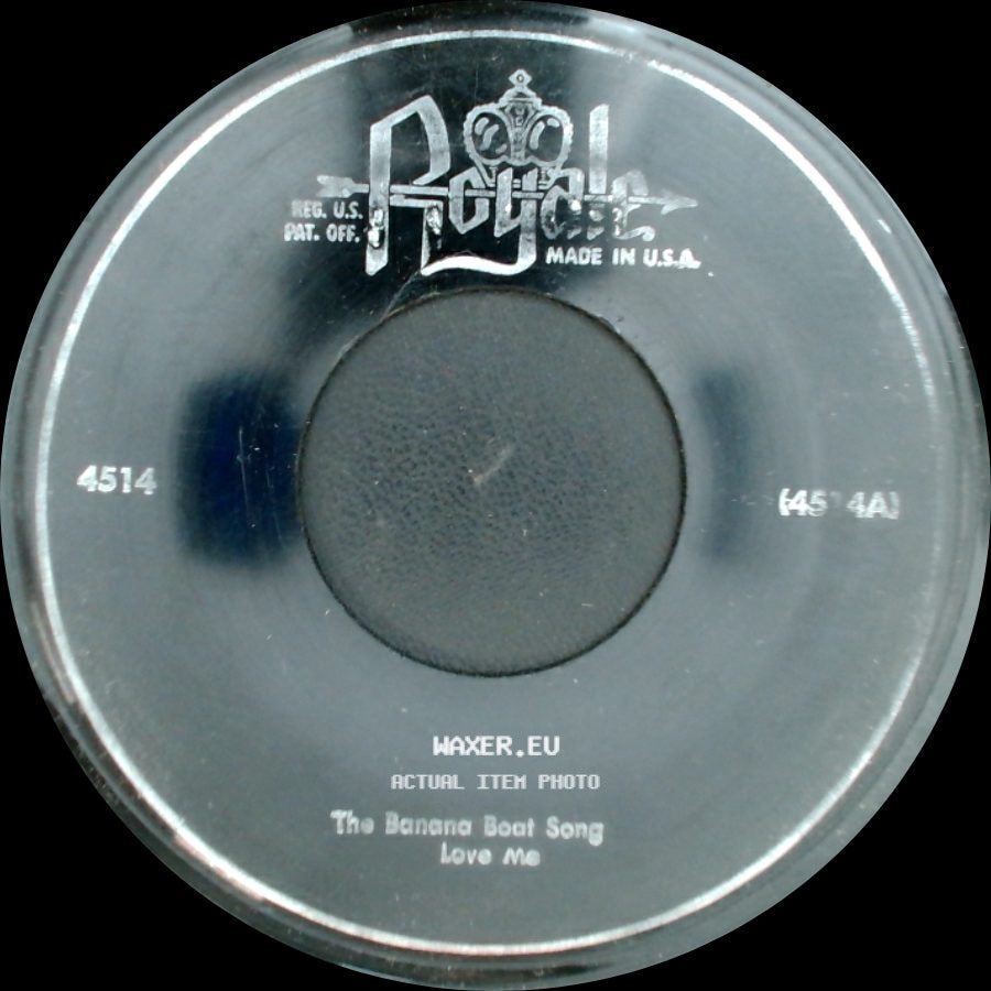 Unknown Artist - A Rose And A Baby Ruth / Don’t Forbid Me / The Banana Boat Song / Love Me side B