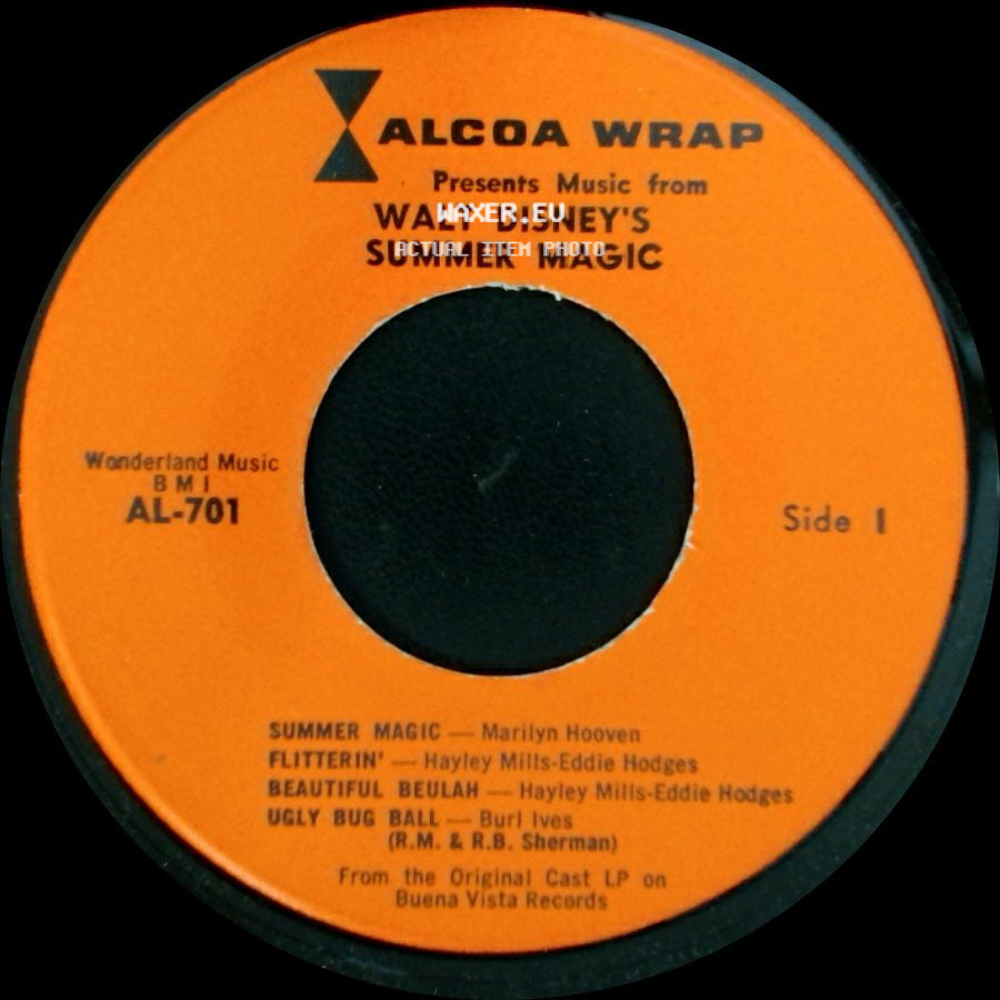 Unknown Artist - Unknown Title A / Walt Disney's Summer Magic side A