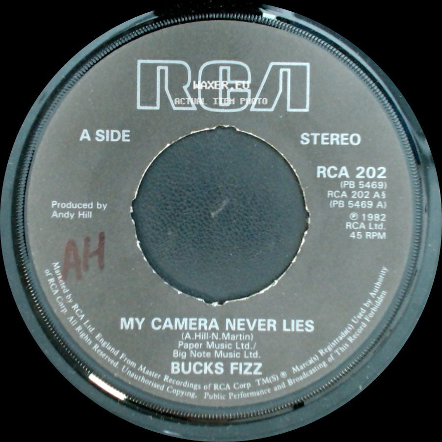 Bucks Fizz - My Camera Never Lies / What Am I Gonna Do side A