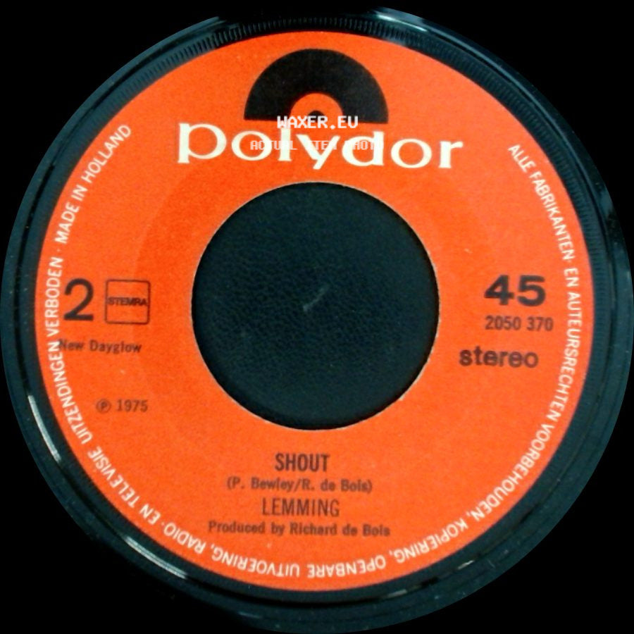 Lemming - Planet Of Love / Shout side B