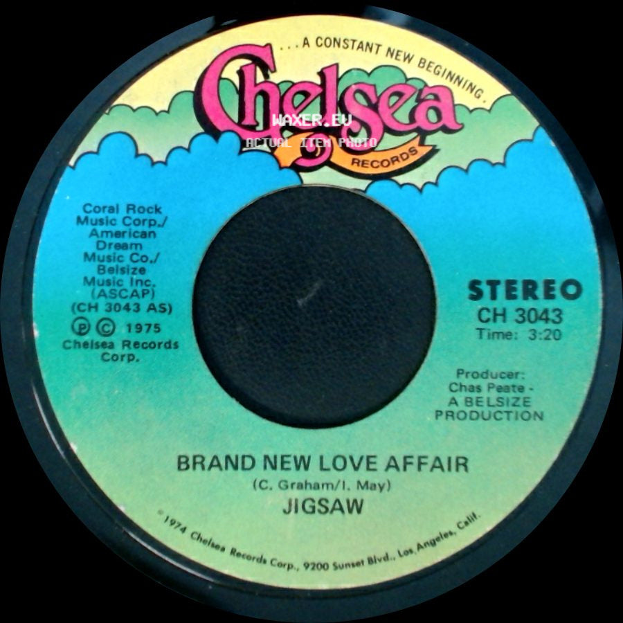 Jigsaw - Have You Heard The News / Brand New Love Affair side B