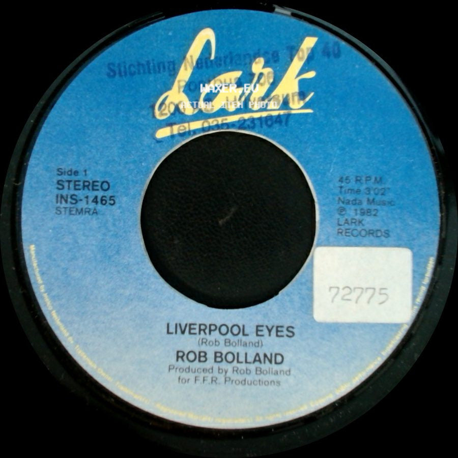 Rob Bolland - Liverpool Eyes / You Owe Me Love side A