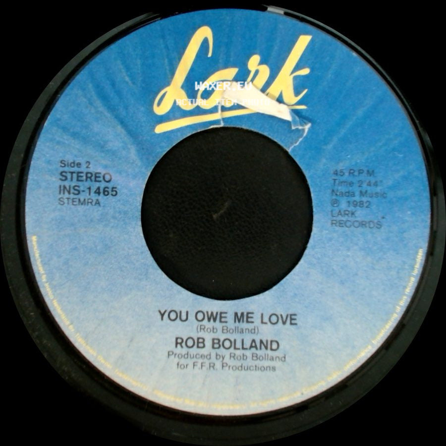 Rob Bolland - Liverpool Eyes / You Owe Me Love side B
