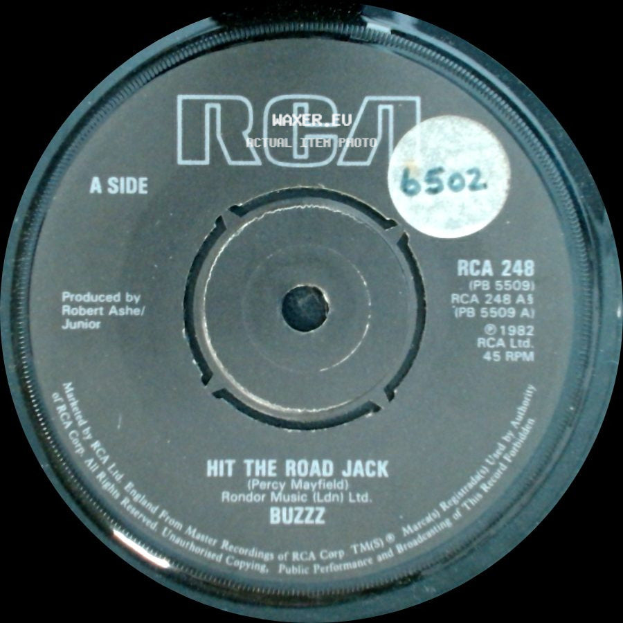 Buzzz - Hit The Road Jack / Love And Squeeze Me side A