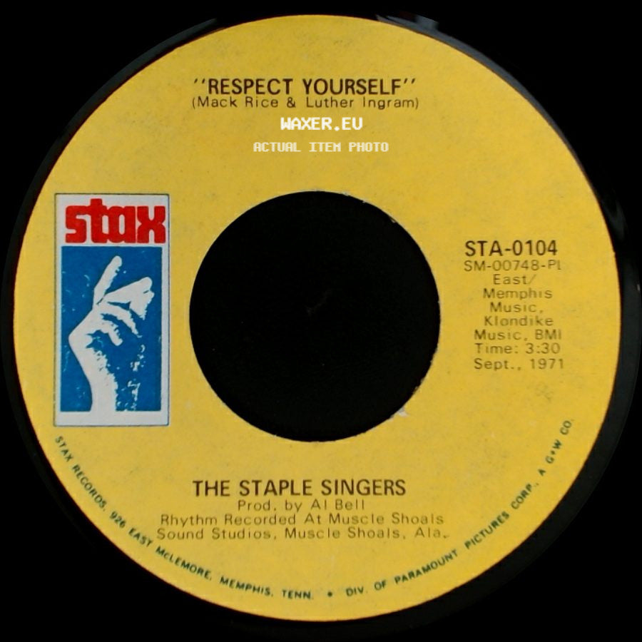 The Staple Singers - You're Gonna Make Me Cry / Respect Yourself side B