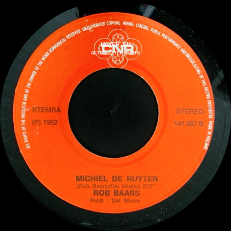 Rob Baars - Michiel De Ruyter / Maria Waarom side A