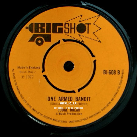 Judge Dread - One Armed Bandit / Big Six side A