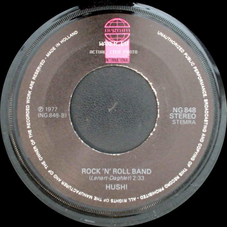 Hushi / Hush! - You've Got Something / Rock 'n' Roll Band side B