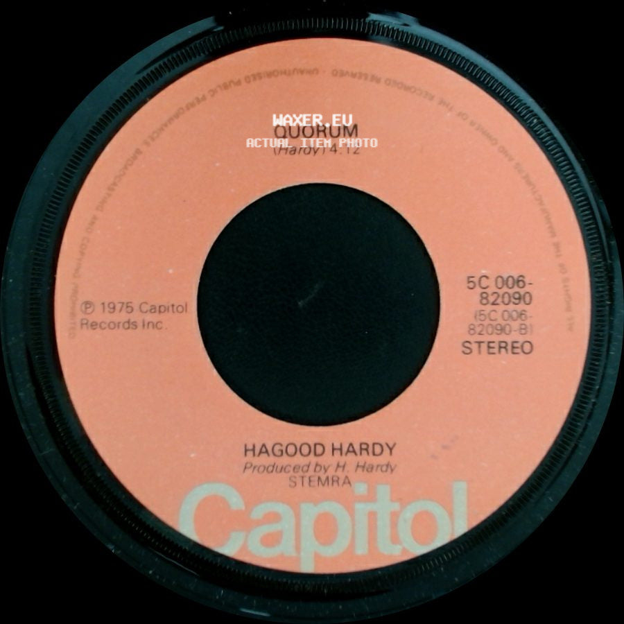 Hagood Hardy - Quorum / The Homecoming side A