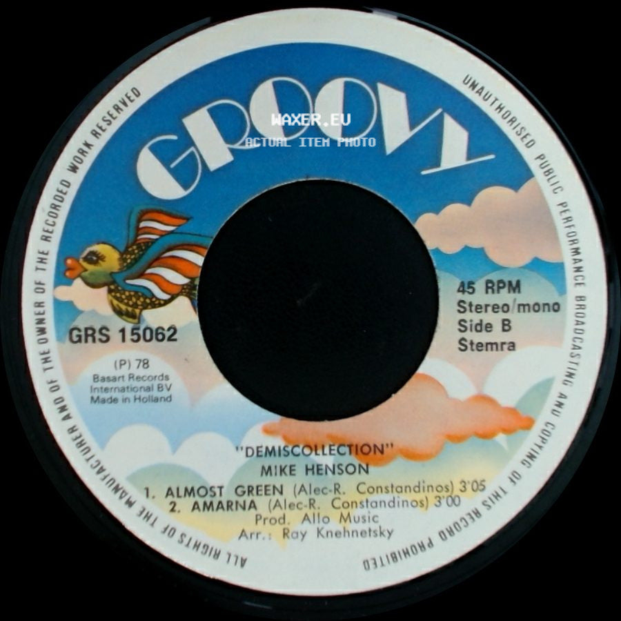 Mike Henson And The Music Played / Mike Henson - Demiscollection / Demiscollection side B