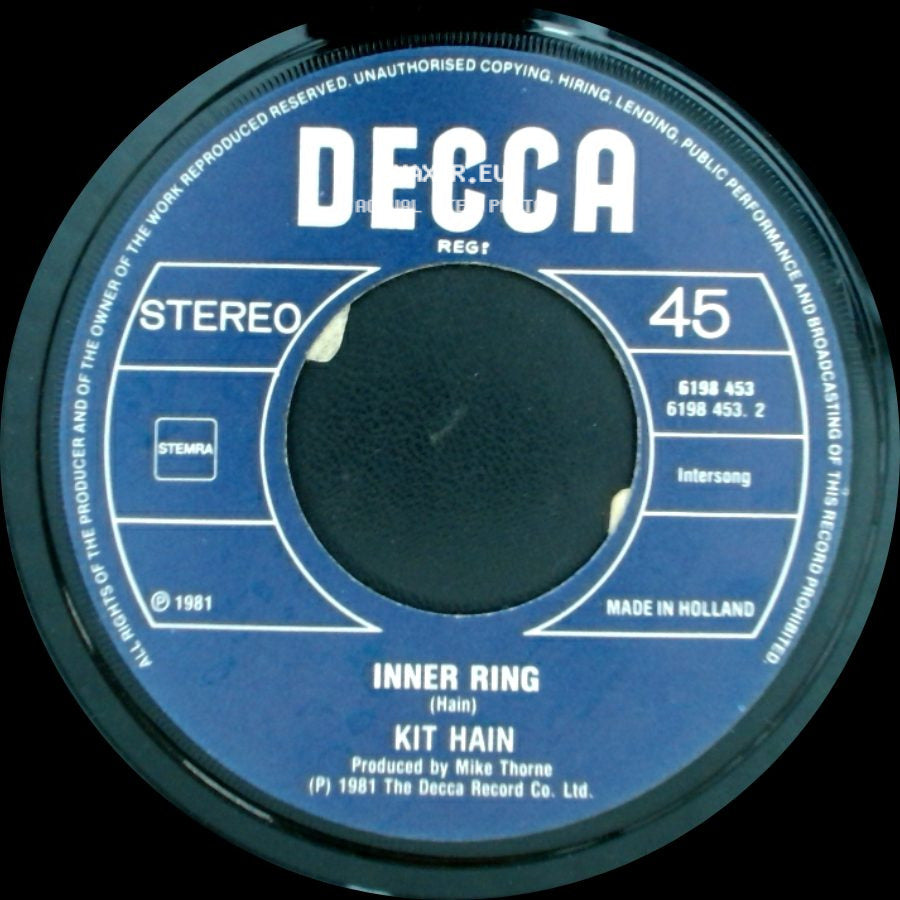 Kit Hain - Danny / Inner Ring side B
